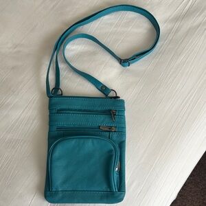 Teal Crossbody Bag